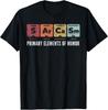 Sarcasm Primary Elements of Humor Periodic Table Science Fun Gift Unisex T-Shirt