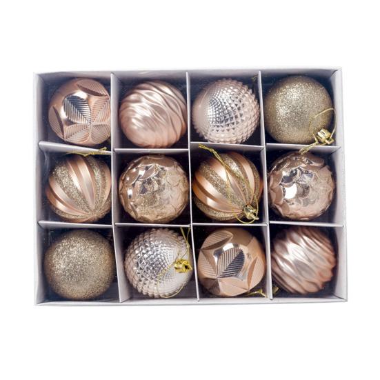 Рождественские подвесные шары Прочные изысканные легкие рождественские безделушки Украшения Рождественская елка Вечеринка Домашние подвесные украшения Рождественский декор Шары