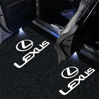 2 шт. Для ES 300H ES300H ES350 RX GX LS LX IS GS UX Серии IS Светодиодные Внутренние Приветственные Огни 'Призрачная Тень' для Двери Автомобиля Аксессуары