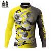 Mens Long Sleeve Quick-Dry Rash Guard Swim Shirt Surfing Snorkeling Beach Activities