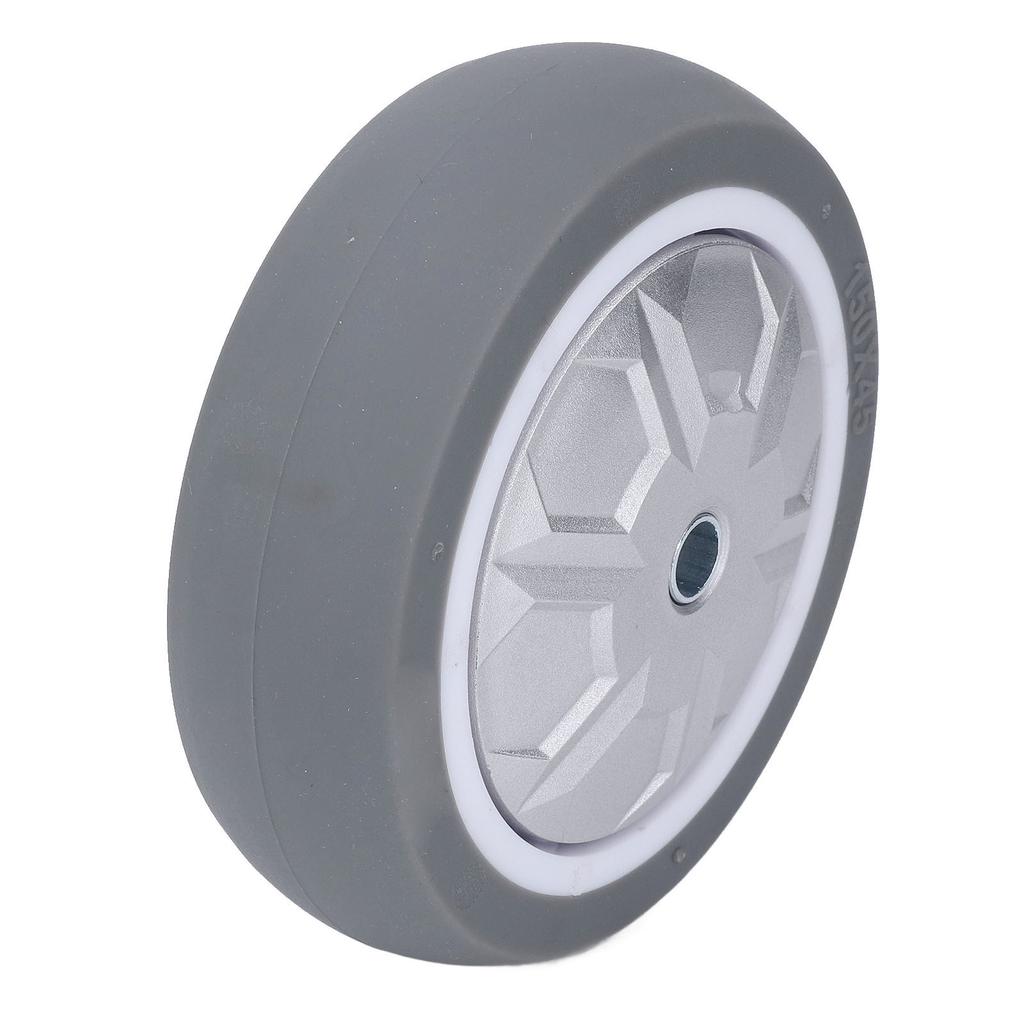 6-дюймовое твердое колесо из износостойкой резины TPR для тележки, хозяйственной тележки, ручной тележки