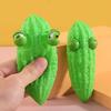 2pcs Creative Simulation Bursting Eyes Bitter Melon Squeeze Toy for Stress Relief New Strange Googly Eyes Toy