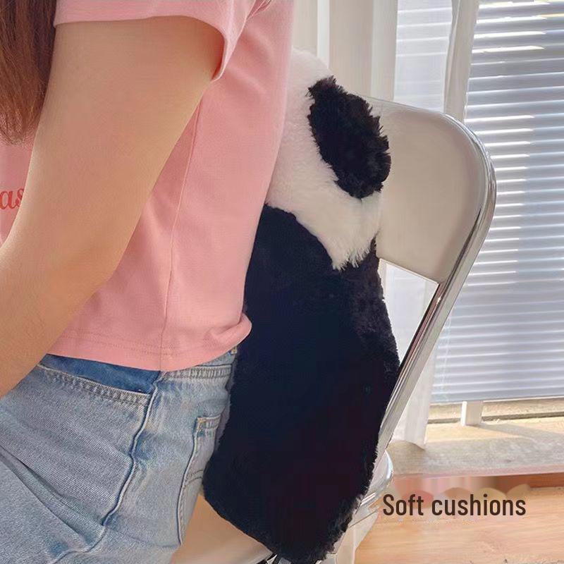 Подушка для дивана Panda Plush – Милая подушка для спины и талии для общежития и офиса