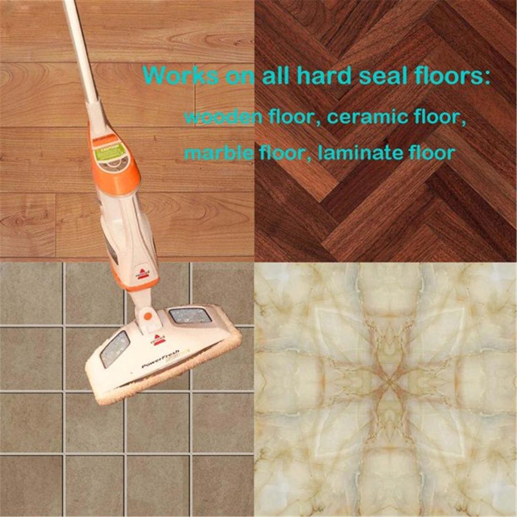 2Pcs Steam Mop Pads For Powerfresh Steam 1940 1440 1544 1806 2075 Series, Model 19402 19404 19408 19409 1940a 1940f 1940q 1940t 1940w B0006 B0017