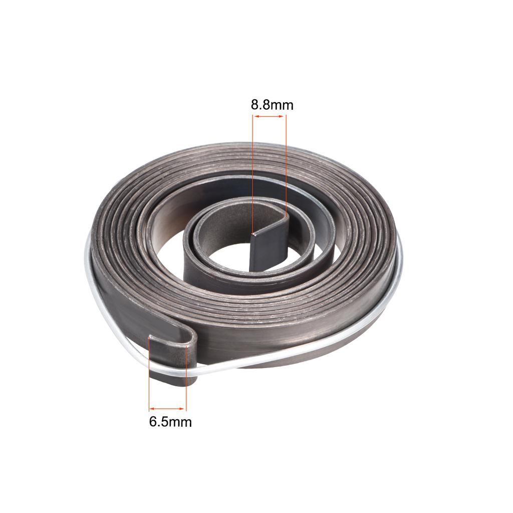 UXCELL Drill Press Spring Drill Press Quill Feed Return Coil Spring Assembly Spring Steel Chemical Blackening Finish 1PCS