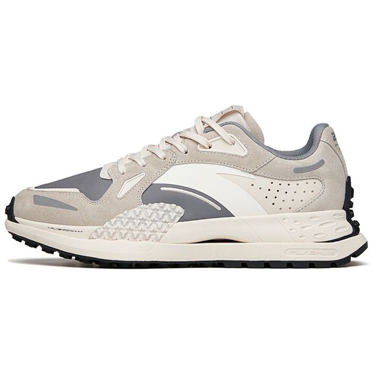 Anta Star 202 TD Comfortable Shock Absorption Non-Slip Wear-Resistant Low-Top Running Shoes Men Sneakers Gray 112135580A-5