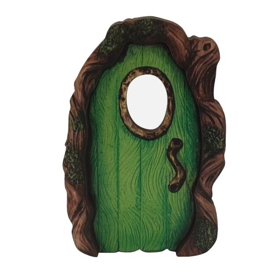 Yousheng Деревянная Сказочная Дверь Миниатюрная Украшение для Сказочного Сада Эльф Гном Мини Дверь для Садового Искусства Садовая Стена Дерево Забор Декор