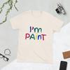 I Heart Love To Finger Paint Im Paint Cute Couple Valentine Tshirt