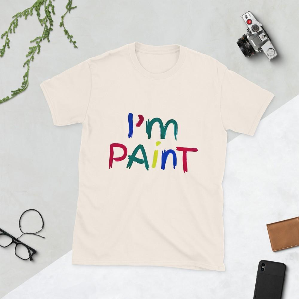 I Heart Love To Finger Paint Im Paint Cute Couple Valentine Tshirt