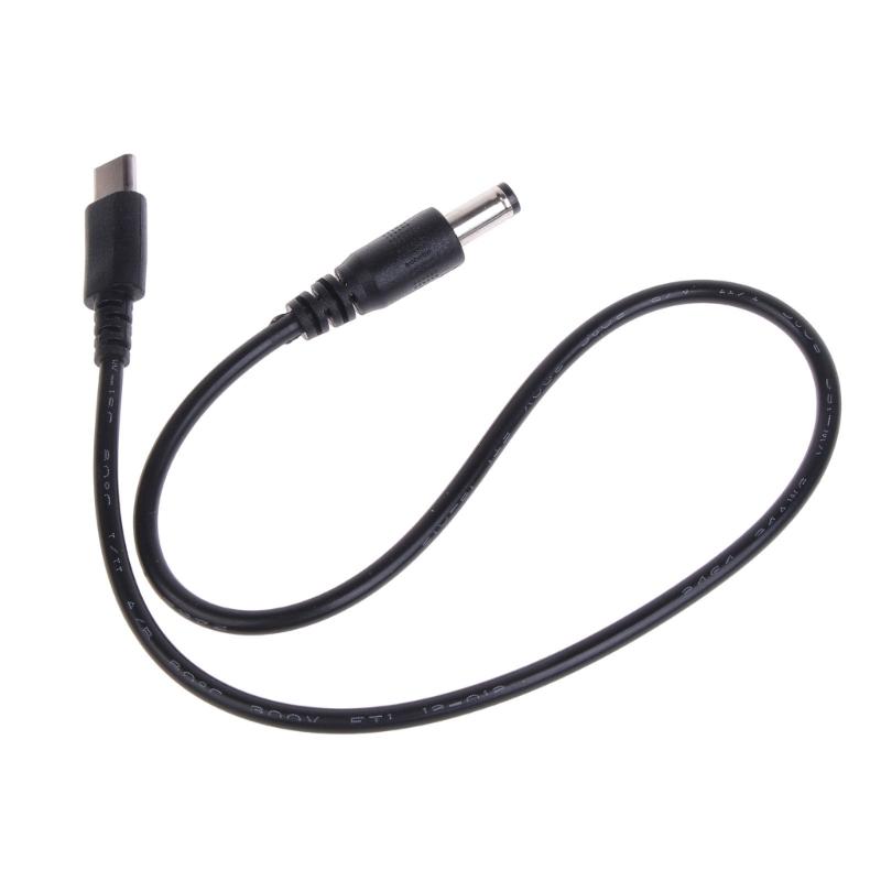 Кабель питания USB Type-C на DC5.5x2.1 мм для роутеров, камер, вентиляторов USB 5V9V12V1.5A Вход Type-C 5V9V12V3A Вход
