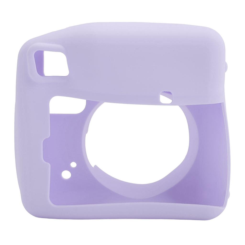 Силиконовый защитный чехол для мгновенной камеры для SE Wear, устойчивый к падениям, мягкий чехол, однотонный, фиолетовый
