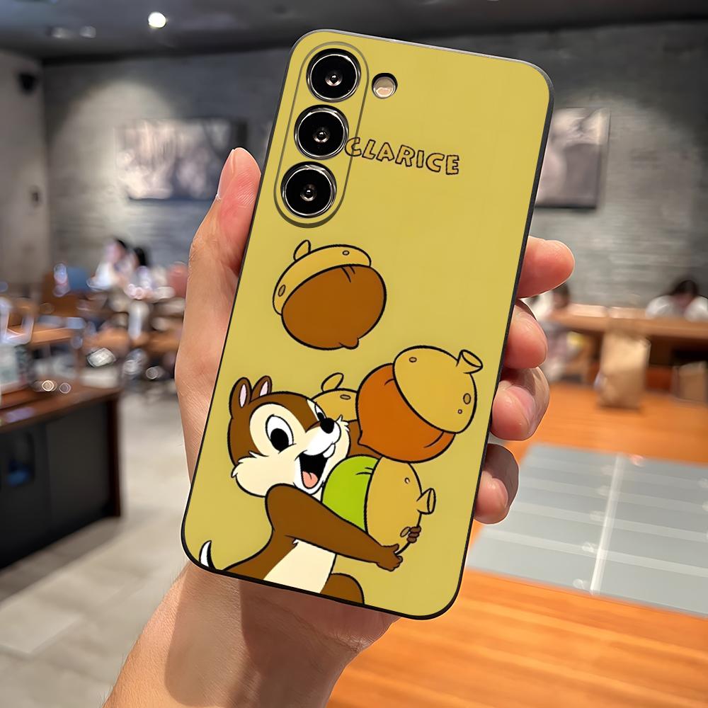 Чехол для телефона C-Chip 'n' Dale для Samsung S23 Ultra S24 S22 S20 Fe S21 Plus Galaxy A54 A34 A24 A53 A13 A13 Back Cover