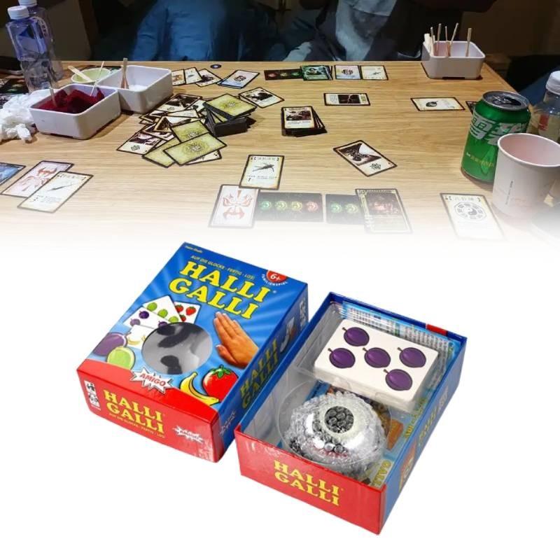 Яркая коллекция карточной игры Halli Galli, идеально подходящая для игровых вечеров с друзьями и семьей