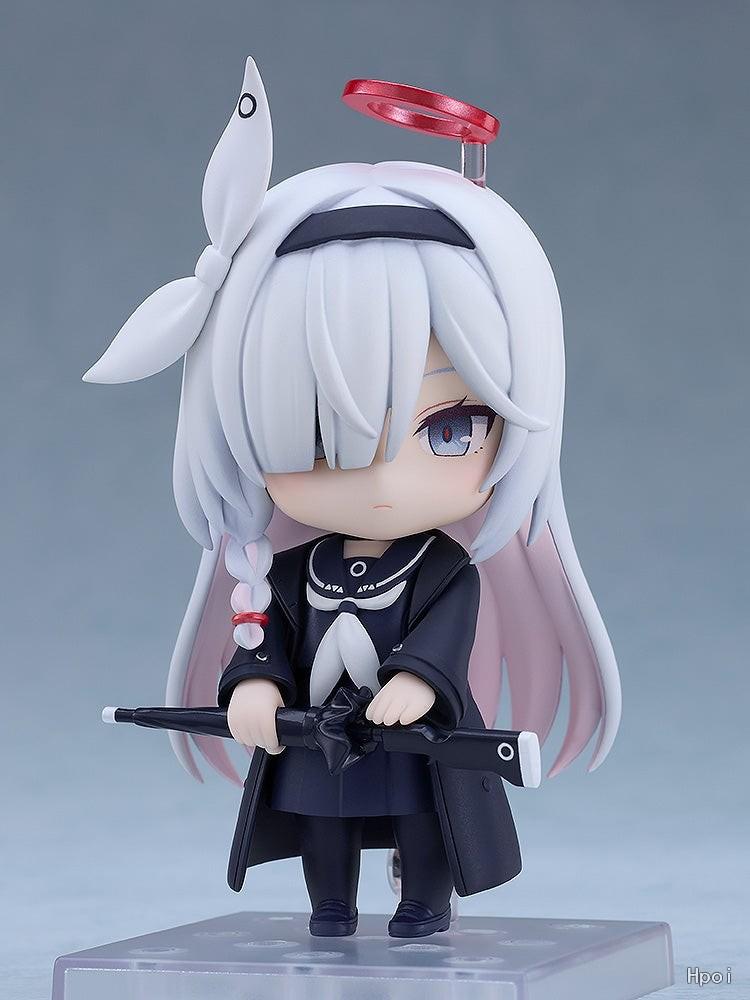 10CM Blue Archive Figure Anime Prana Cute Q Version Desktop Standing Posture Animation Model Toy Gift Collection Ornaments PVC