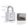 Weatherproof Outdoor Combination Lock Heavy Duty 4 Code Security Lock Reliable Security Lock for Fence Gate Shed Garage