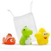 Yekko Mom LED Bath Water Play Toy Friends 3 Types + Net B Set, Korean Bath Toys