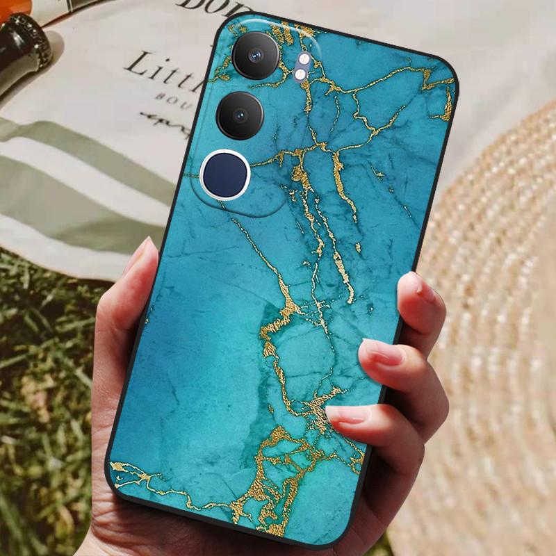 Чехол для телефона vivo Y19s 4G Модный Расписной Мягкий Силиконовый Задний Чехол для vivo Y19s 4G Чехлы ТПУ Бампер На vivoy19s V2419 Милый