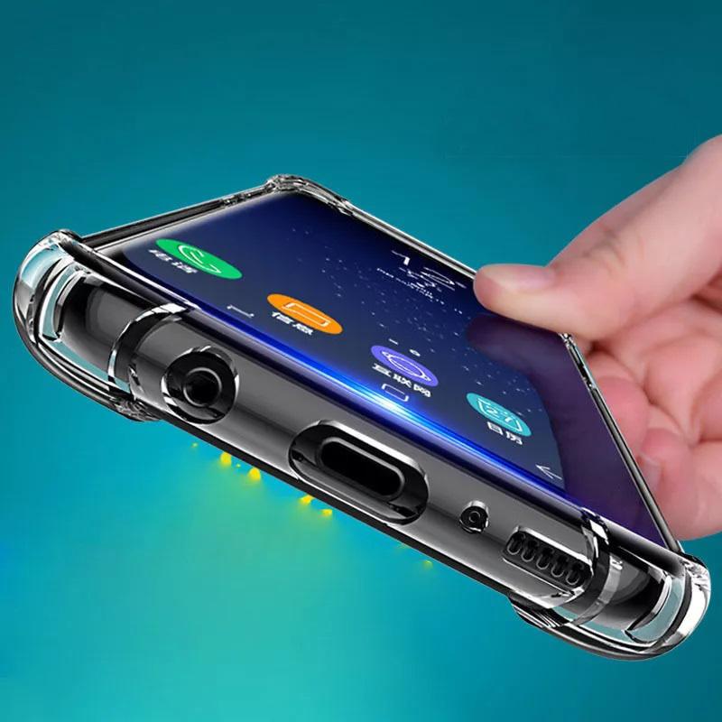 Прозрачный противоударный чехол с 4 углами для Google Pixel 6 7 8 9 10 11 Pro XL 6a 7a 8a 9a 10a, прозрачный, амортизирующий, из мягкого ТПУ, задняя крышка телефона
