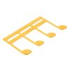 Music Book Clip Metal Portable Book Page Holder Clip for Piano Guitar Sheet Music Stand Gold