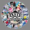 50 Ski Graffiti Personalized Cartoon Sports Surroundings DIY Skateboard Luggage Stickers Waterproof