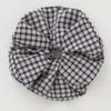 THE RYE Check Scrunchie L(Navy)