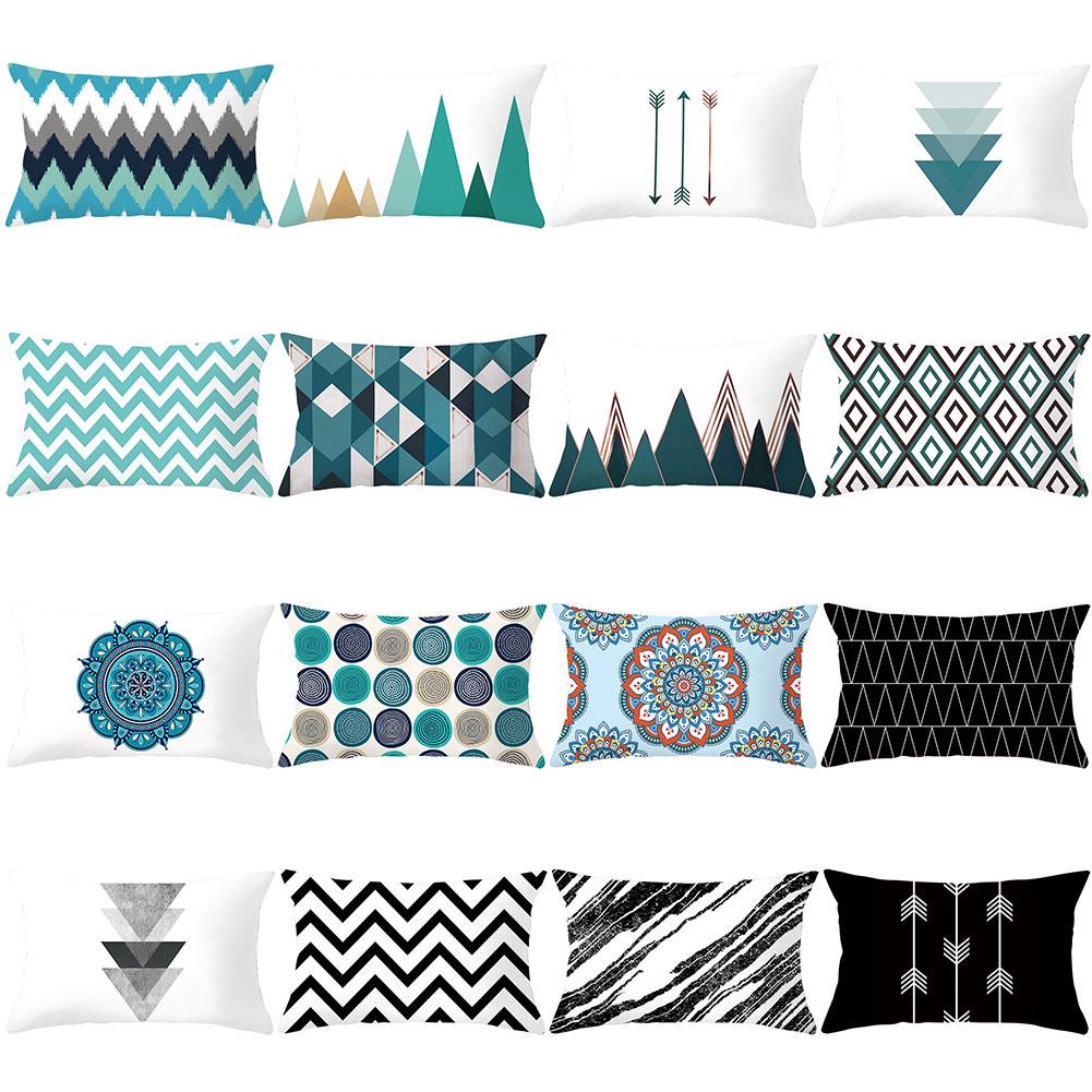 Геометрический круг треугольная волна наволочка наволочка диван-кровать автомобиль кафе декор