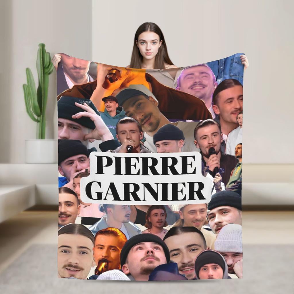 PIERRE GARNIER EVERY SECOND  Blanket  Camping Flannel Throw Blanket For Home Decor Soft Customized Quality Bedspread