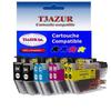Ink Cartridges - T3AZUR - MFC J491DW - High Capacity XL - Compatible Brother - Pack of 8