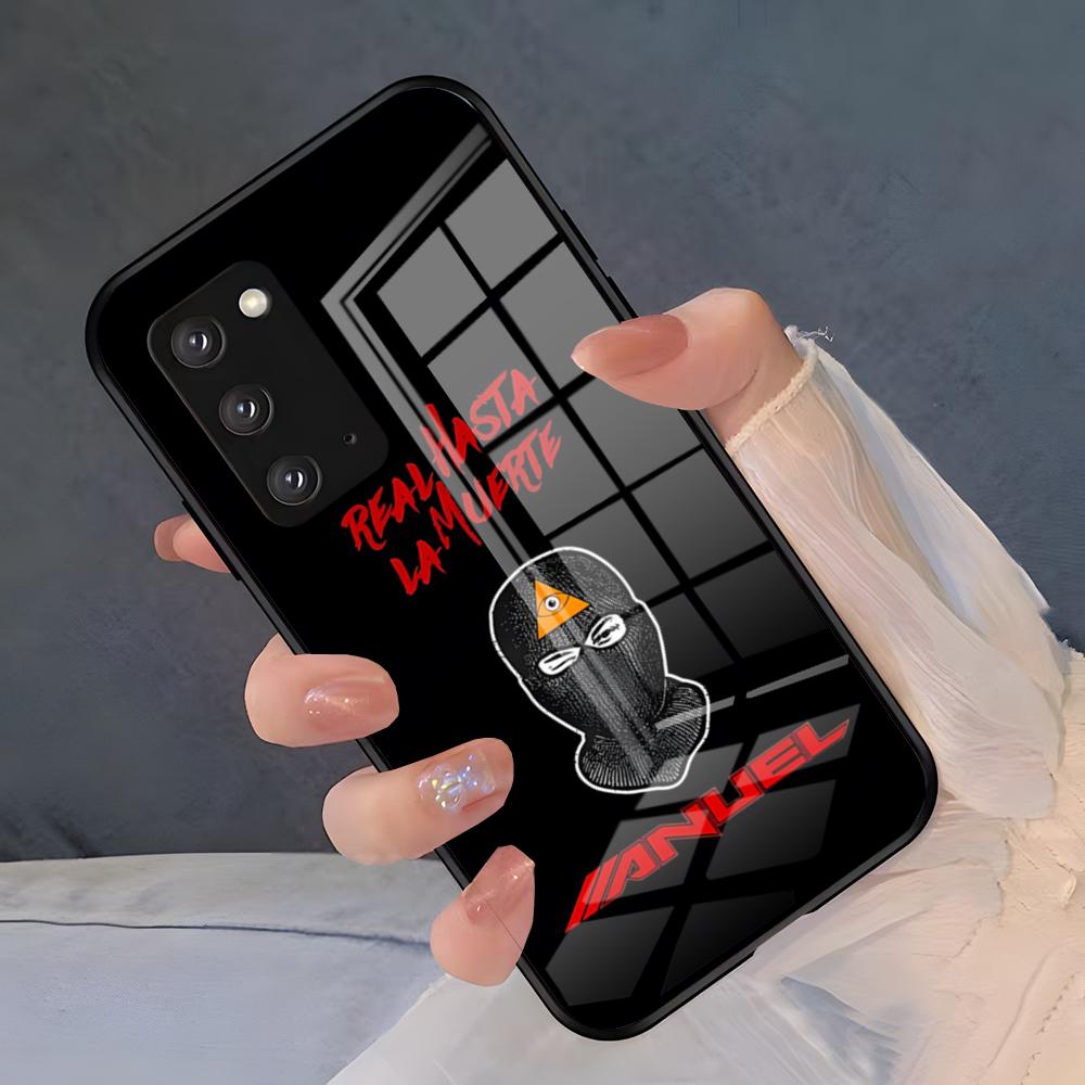 Rapper A-Anuel AA Phone Case For Samsung S26 S25 Plus S20 S20 Plus S22 Ultra S23 FE S21 Plus S21 Ultra Glass Cover