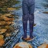 Fishing Waders Hip Wader for Adults Wear Resistant Gardening Breathable Water Pants Rain Boots