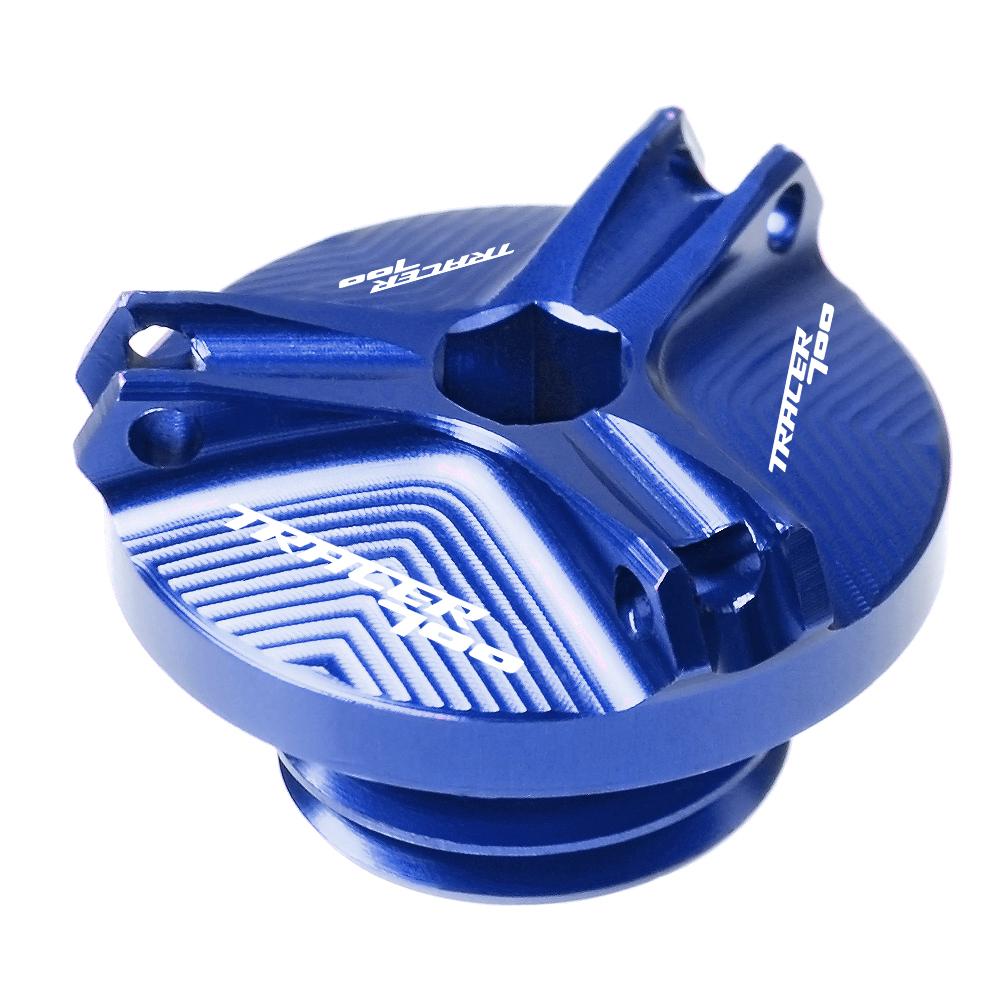 For YAMAHA TRACER700 TRACER 700 2016 2017 2018 - Motorcycle Accessories Aluminum Engine Oil Filter Cup Plug Cover
