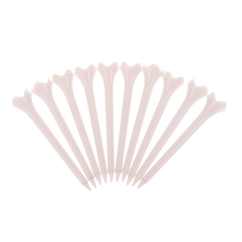 10 шт. 70 мм 83 мм длина профессиональная тройка пластиковые тройники для гольфа 4 когтя прочные пластиковые тройники для гольфа аксессуары для гольфа для игроков в гольф