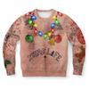 Women Men Funny Chest Hair Print Ugly Christmas Sweaters Jumpers Couple Autumn New Year Eve Holiday Party Xmas Sweatshirt Ropa