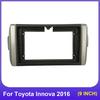 Рамка автомобильного радиоприемника 9-дюймовая панель DVD-плеера для Toyota Innova Crysta 2016 Видеоустановка Рамка приборной панели подходит для Toyota