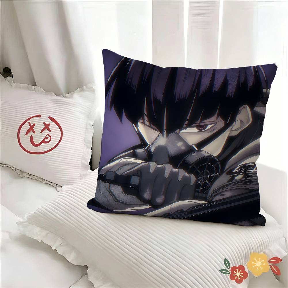 pc Kaiju No Soshiro Hoshina Anime Pillow Case Fashion Square Pillowcase Bedroom Sofa Room Ins Decoration Leisure