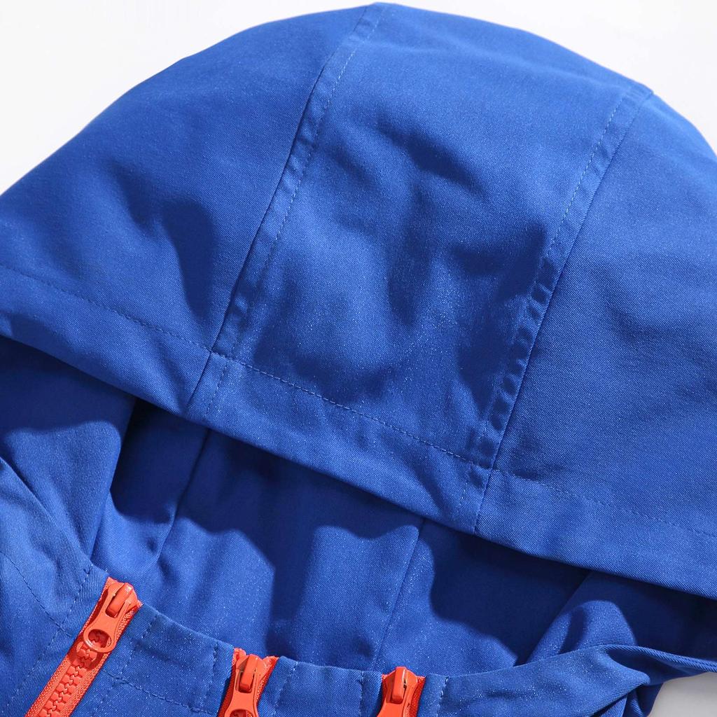 Осенняя новая мужская куртка с капюшоном, пальто, повседневный цветной контрастный топ для мужчин