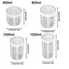 Sealed Kitchen Food Storage Canisters Transparent Grain Fresh Preservation Box  for Kitchen