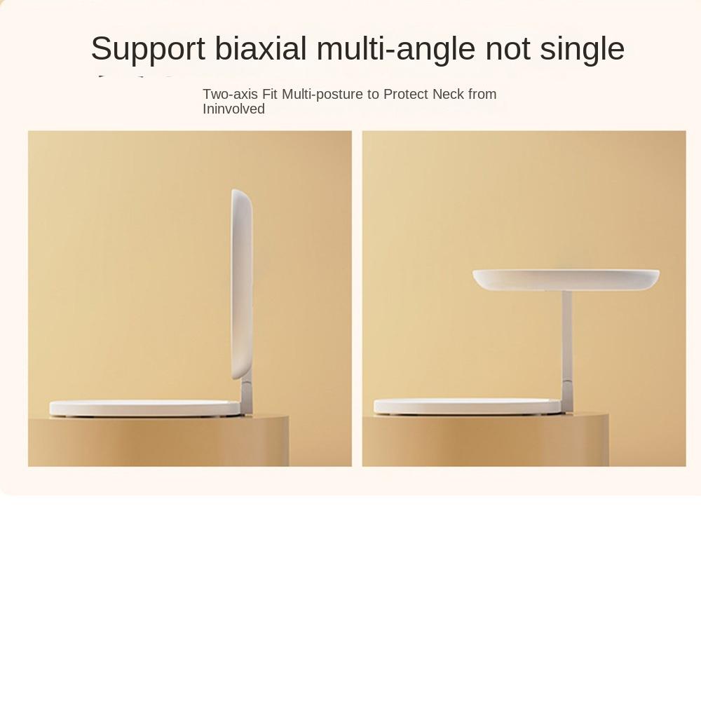 Складное зеркало для туалетного столика с подсветкой, 3 цвета, настольные зеркала с подсветкой, уличные зеркала