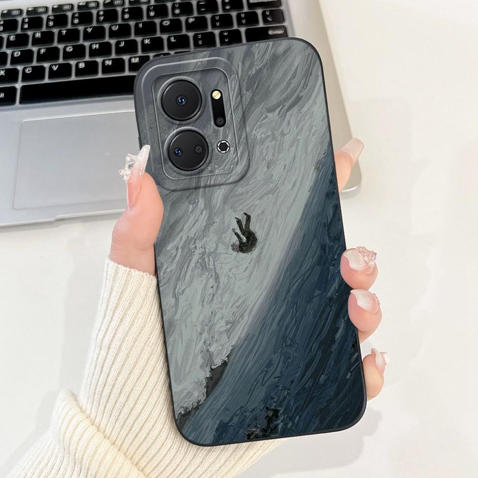 Роскошный painted чехол для Honor X7a 4G Case 2023 Силиконовый мягкий Fundas Чехол для телефона для Honor X7A X 7a HonorX7a Coque Capa