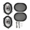 2Pcs Coaxial Car Speakers 380W Alto Treble 5x7 Inch Coaxial Car Loudspeaker for Vehicle