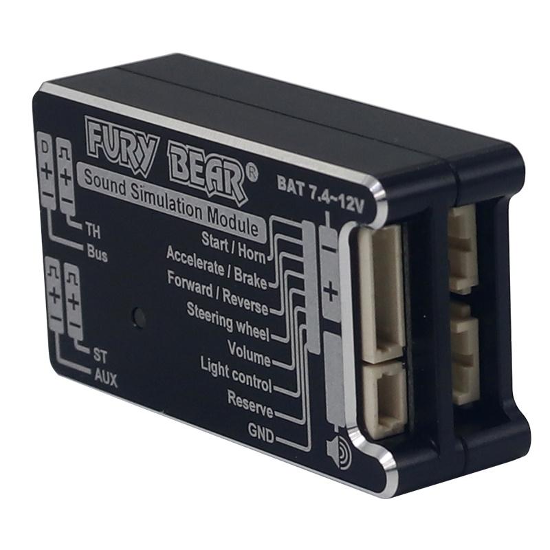 Система звуковой имитации FURY BEAR 1/14 RC Tractor Engineering Vehicle