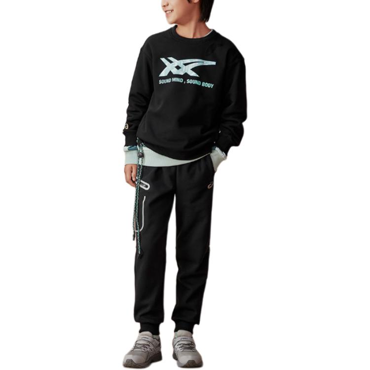 Asics Sweatshirt Urban Trendy Black Children Aged 3 7 Years Old 331251213015-001