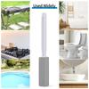 Pumice Stone for Toilet Cleaning with Extra Long Handle, Premium Pumice Stone Toilet Brush, Hard Water Stain Remover Effectively