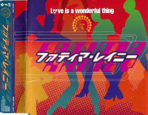 CD FATIMA RAINEY - Love Is A Wonderful Thing AMCE2034 EastWest Japan 1997 Япония Танцевальная и Электронная Музыка Б/У