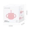 Little Cloud Baby Honey Pot Multi Silicone Straw Cup 250ml, 1 Piece, Rose Pink