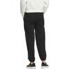 adidas FW24 Серия спортивных костюмов с небольшим логотипом, модные удобные универсальные трикотажные спортивные брюки с эластичными манжетами, женские плавки черного цвета JJ3561