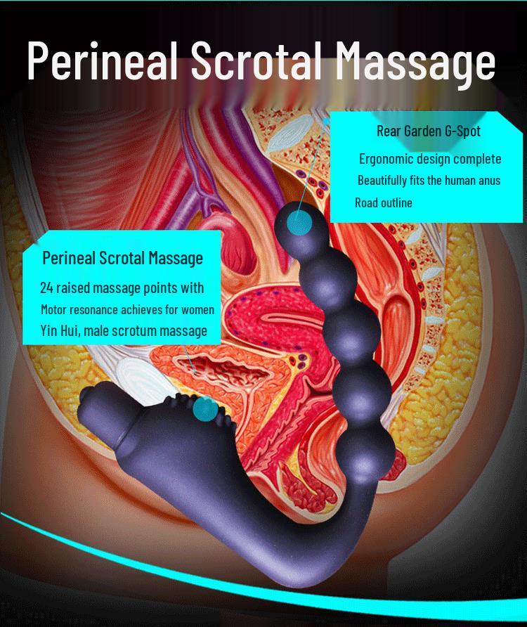 Длинные Любовные Взрослые Вибрирующие Анальные Шарики и Силиконовая Дорожная Пробка