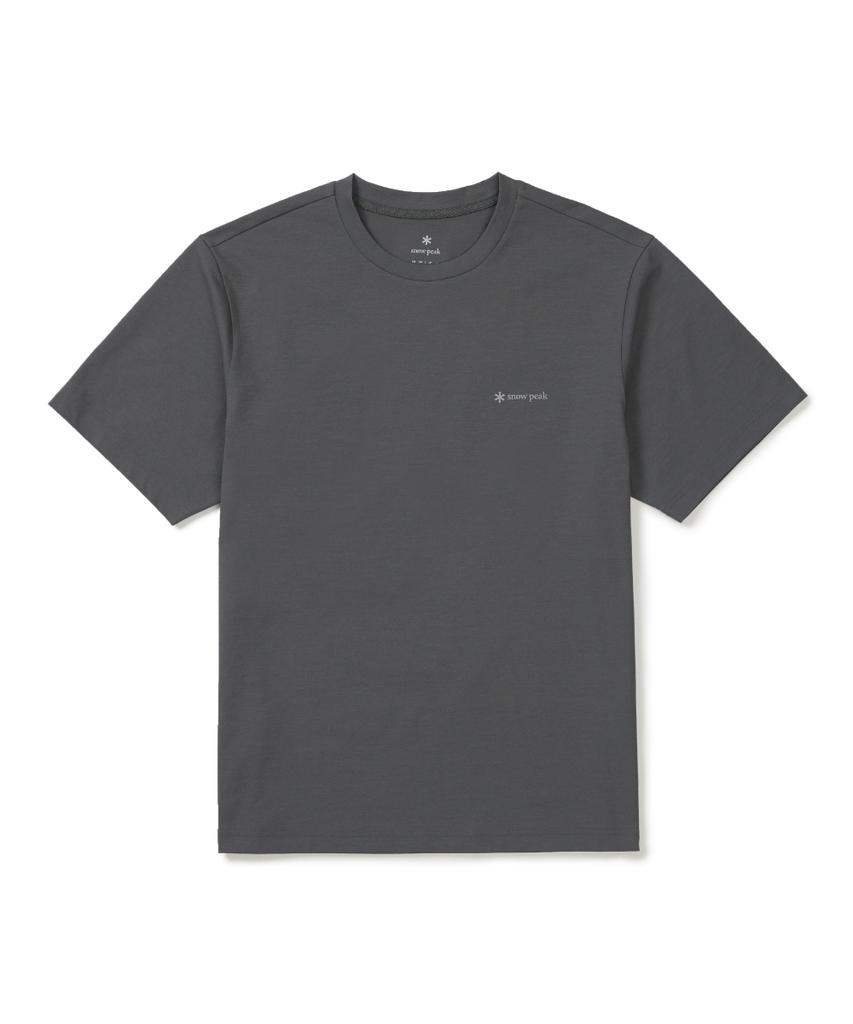 SNOWPEAK APPAREL Футболка с коротким рукавом Regen с графическим принтом, быстросохнущая (S26Mutts52) Деревенский хаки