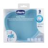 Chicco Take Eat Easy Assiette Cœur Avec Ventouse +9m Bleu