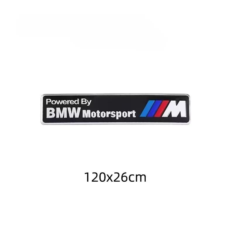 AAAXD1 -BMW Decorative Car Stickers M-series Trunk Decal Accessories For BMW E46 E90 E60 F30 F10 E39 E36 F20 G30 G20 E87 E92 E91 E30 F1